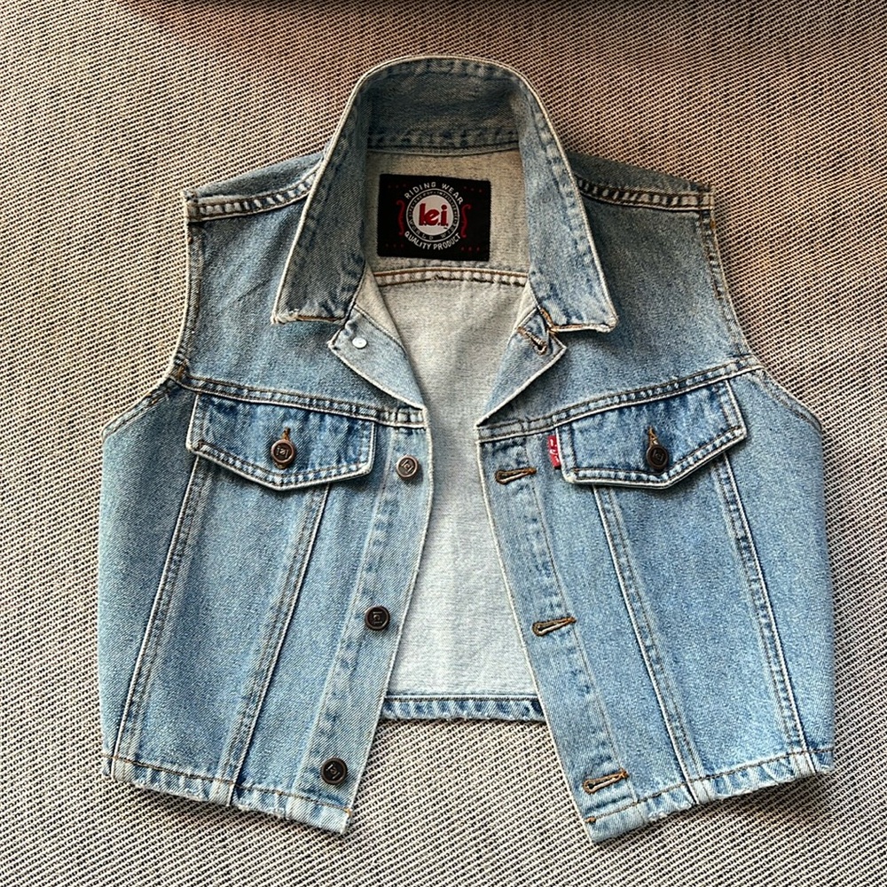 l.e.i Denim Vest